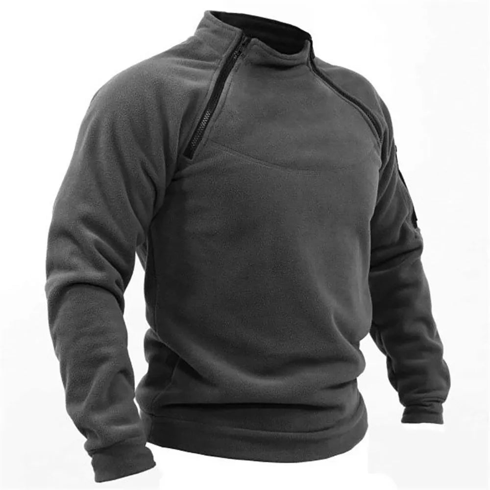 Lorenzo™ - Herren-Zipper-Sweatshirt für Outdoor-Abenteuer