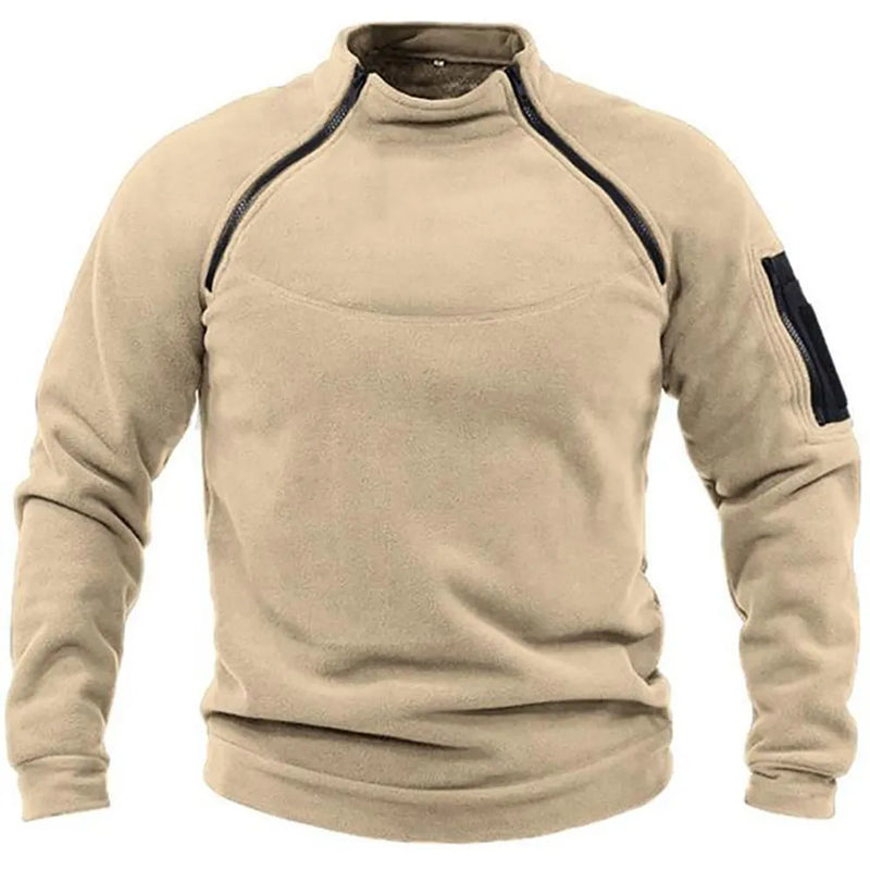 Lorenzo™ - Herren-Zipper-Sweatshirt für Outdoor-Abenteuer