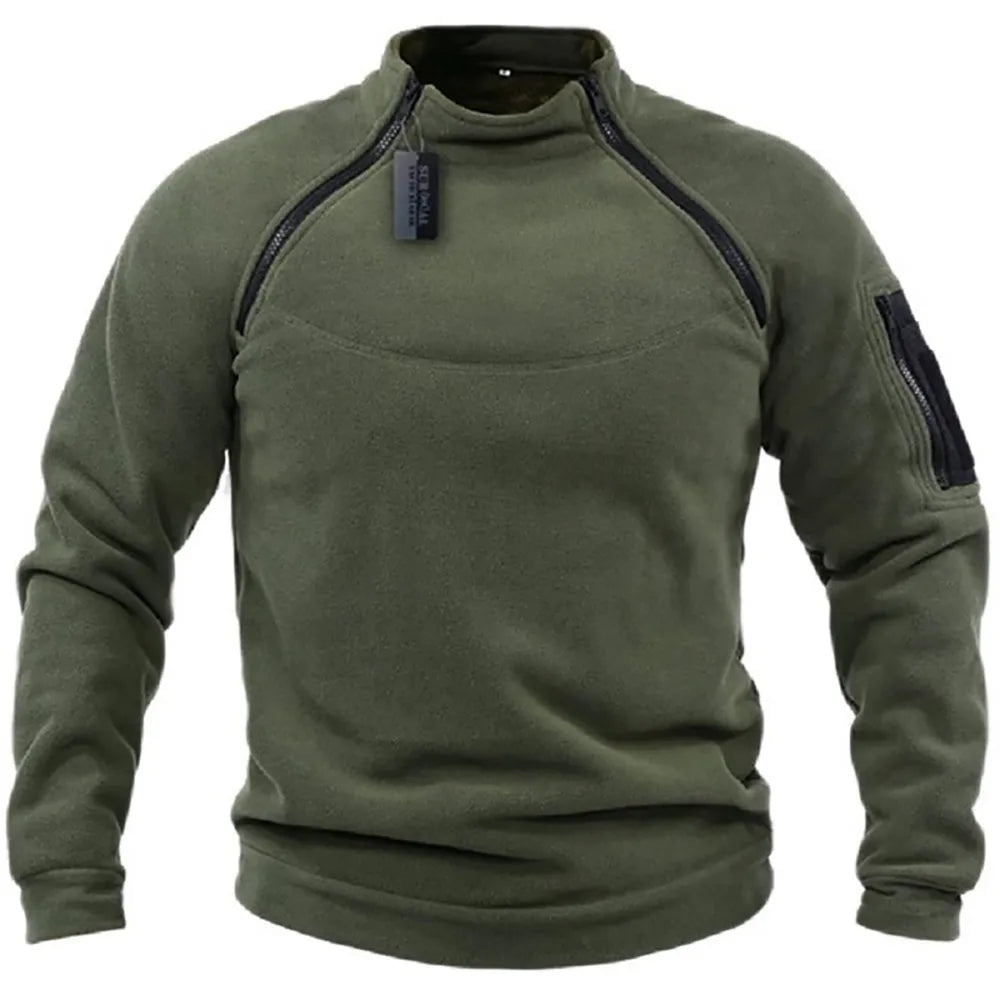 Lorenzo™ - Herren-Zipper-Sweatshirt für Outdoor-Abenteuer