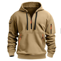 Couture - Sporty hoodie sweatshirt with zip