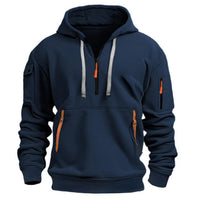 COUTURE- SPORTLICHES HOODIE-SWEATSHIRT MIT REISSVERSCHLUSS