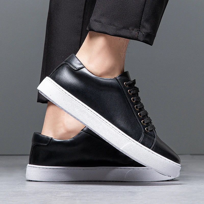 Franco™ - Leather men's sneakers