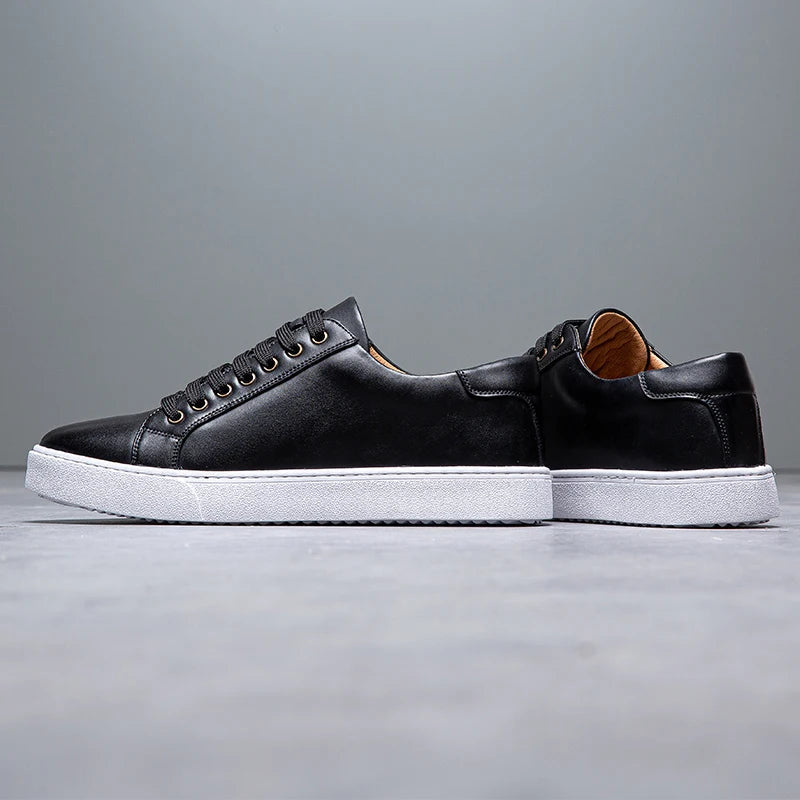 Franco™ - Leather men's sneakers