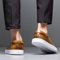 Franco™ - Leather men's sneakers