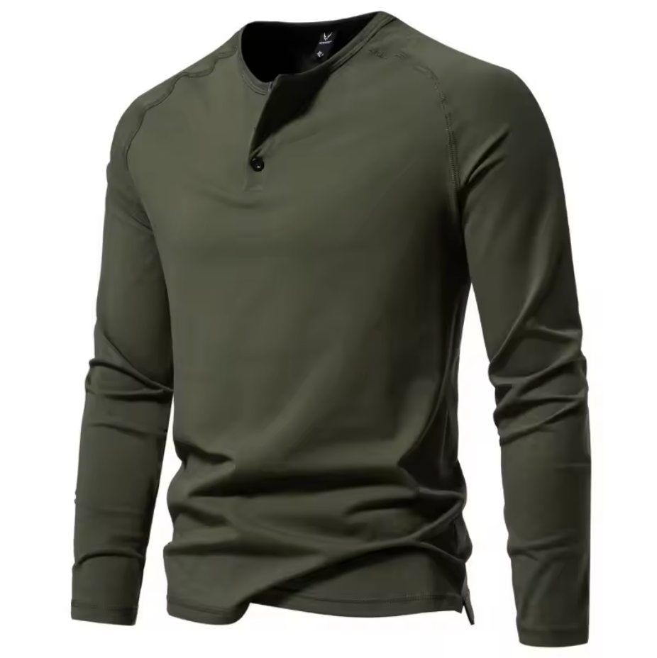 Zynthor - FlexFit Henley Longsleeve