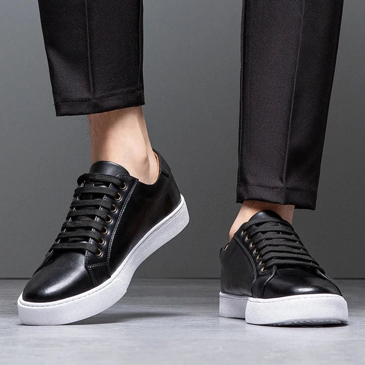 Franco™ - Leather men's sneakers